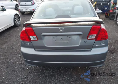 2005 Honda Civic Lx из США, поврежденный, VIN 2HGES16595H592320